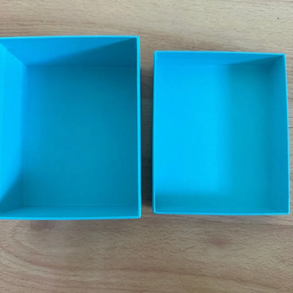 Tiffany & Co EMPTY Gift Box - blue small, L 4.5